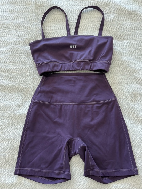 SET Active Pants - Set Active purple matching set